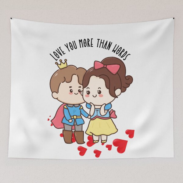 Item preview, Love you more than words - Pibubear designed and sold by DunuStore.