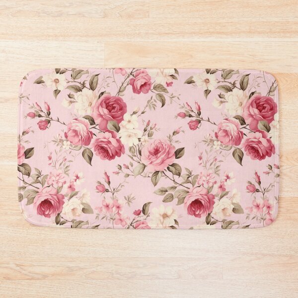 Item preview, Vintage Pink Rose Pattern designed and sold by HasHs.