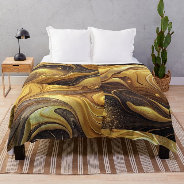 Item preview, Abstract Golden Swirls pattern designed and sold by Rostislav Bouda.
