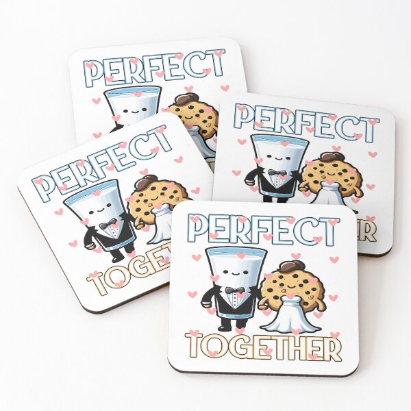 Item preview, Milk and Cookies Duo Charm designed and sold by maknateeshop.