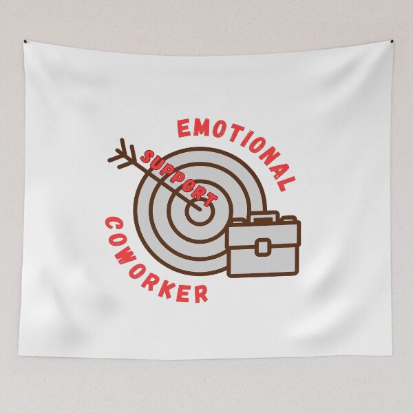 Item preview, Emotional Support Coworker designed and sold by FOUTI.