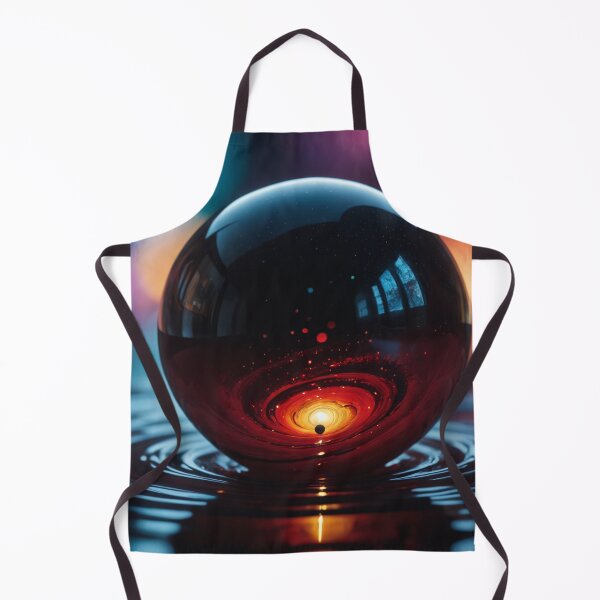 Item preview, A beautiful orb floating on a swirling vortex of beautiful black thick glutinous liquid designed and sold by Giuseppe Cammino.