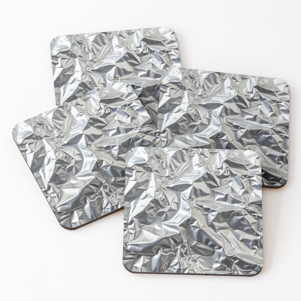 Item preview, Textured Silver Foil Pattern designed and sold by Rostislav Bouda.