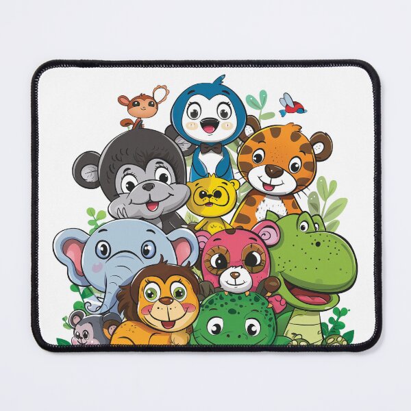 Item preview, Adorable Animal Cartoons Tee designed and sold by sinisamaric1.