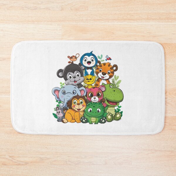 Item preview, Adorable Animal Cartoons Tee designed and sold by sinisamaric1.