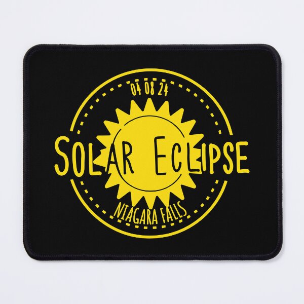 Item preview, Niagara Falls 040824 Total Solar Eclipse 2024 - yellow designed and sold by EmeraldeaArt.