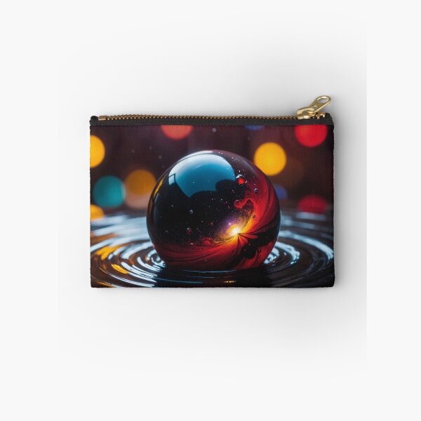 Item preview, A beautiful orb floating on a swirling vortex of beautiful black thick glutinous liquid designed and sold by Giuseppe Cammino.