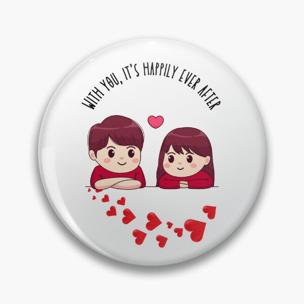 Item preview, With you, it's happily ever after - Pibubear designed and sold by DunuStore.