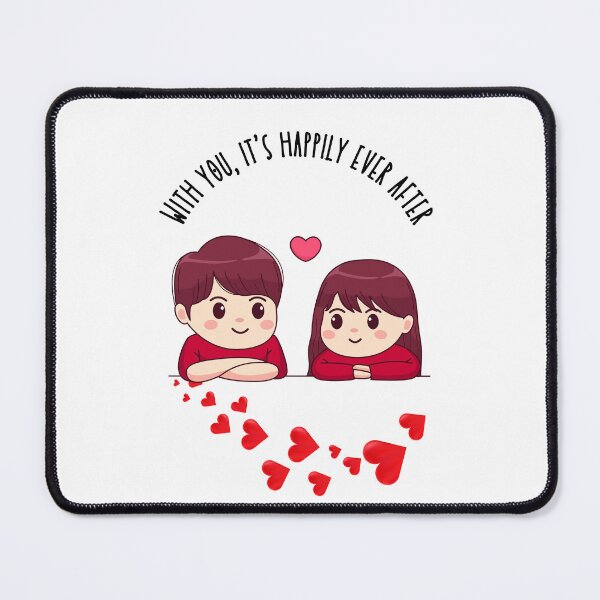 Item preview, With you, it's happily ever after - Pibubear designed and sold by DunuStore.