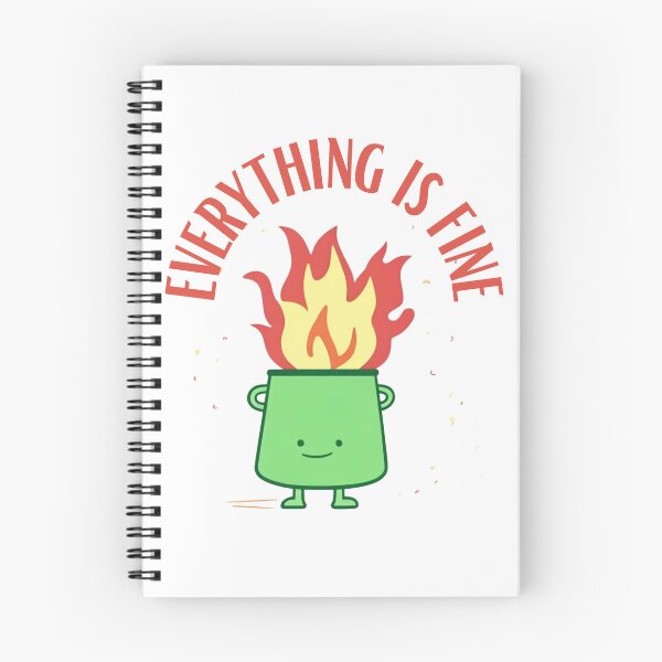 Item preview, EVERYTHING IS FINE designed and sold by yourgirlclaudia.