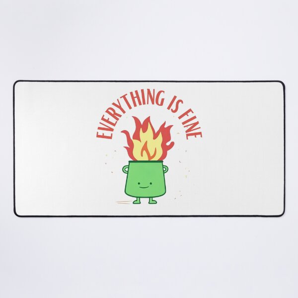 Item preview, EVERYTHING IS FINE designed and sold by yourgirlclaudia.