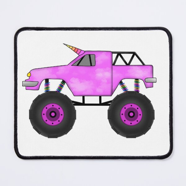 Item preview, Pink Unicorn Monster Truck designed and sold by FLOdesignAUS.