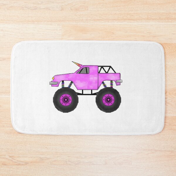 Item preview, Pink Unicorn Monster Truck designed and sold by FLOdesignAUS.