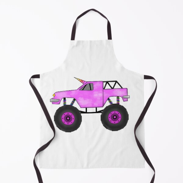 Item preview, Pink Unicorn Monster Truck designed and sold by FLOdesignAUS.