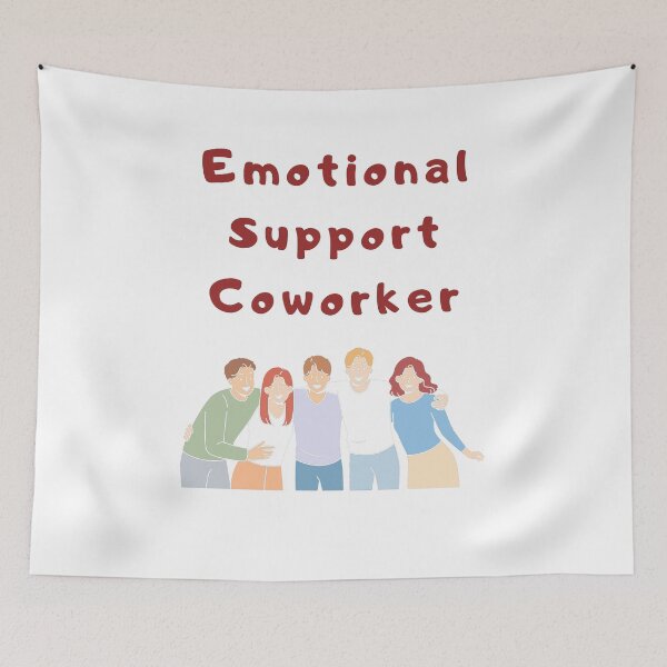 Item preview, Emotional Support Coworker designed and sold by FOUTI.