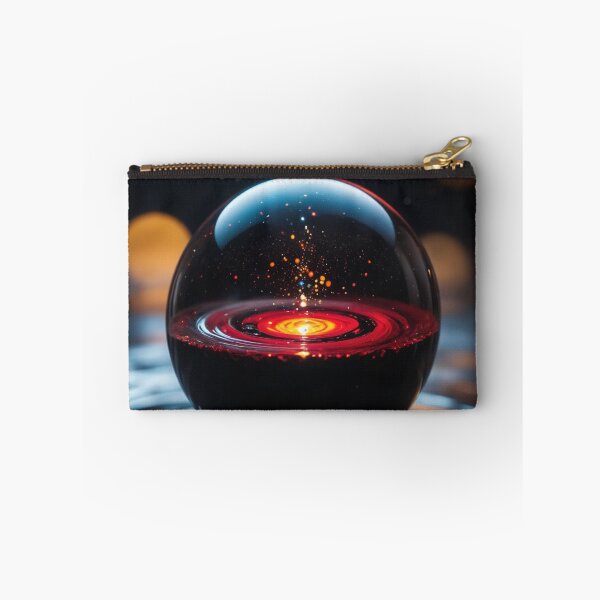 Item preview, A beautiful orb floating on a swirling vortex of beautiful black thick glutinous liquid designed and sold by Giuseppe Cammino.