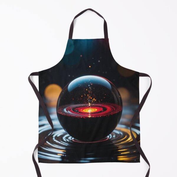 Item preview, A beautiful orb floating on a swirling vortex of beautiful black thick glutinous liquid designed and sold by Giuseppe Cammino.