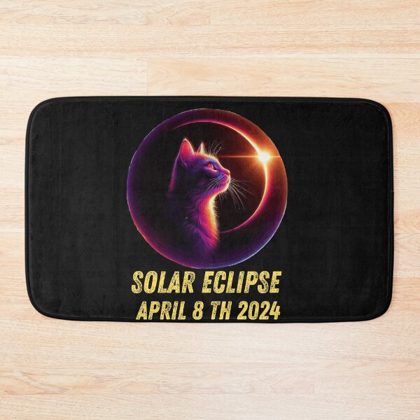 Item preview, View Totality April 8 2024 Astronomy Cat Lover Solar Eclipse designed and sold by BOUCHERIT amine.