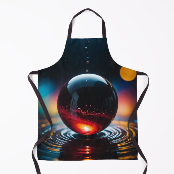 Item preview, A beautiful orb floating on a swirling vortex of beautiful black thick glutinous liquid designed and sold by Giuseppe Cammino.