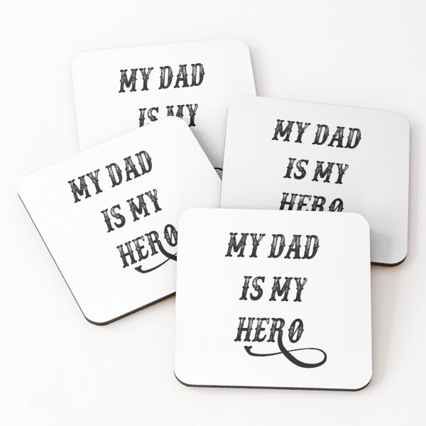 Item preview, my dad is my hero  designed and sold by MKshoper.