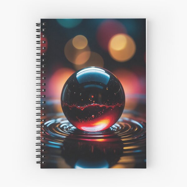 Item preview, A beautiful orb floating on a swirling vortex of beautiful black thick glutinous liquid designed and sold by Giuseppe Cammino.