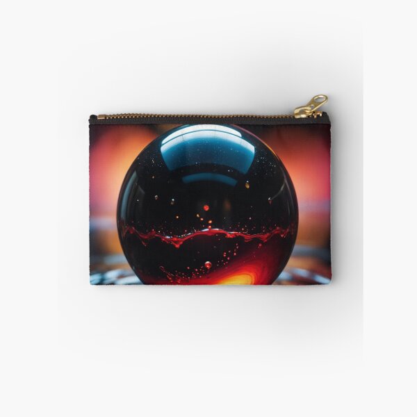 Item preview, A beautiful orb floating on a swirling vortex of beautiful black thick glutinous liquid designed and sold by Giuseppe Cammino.
