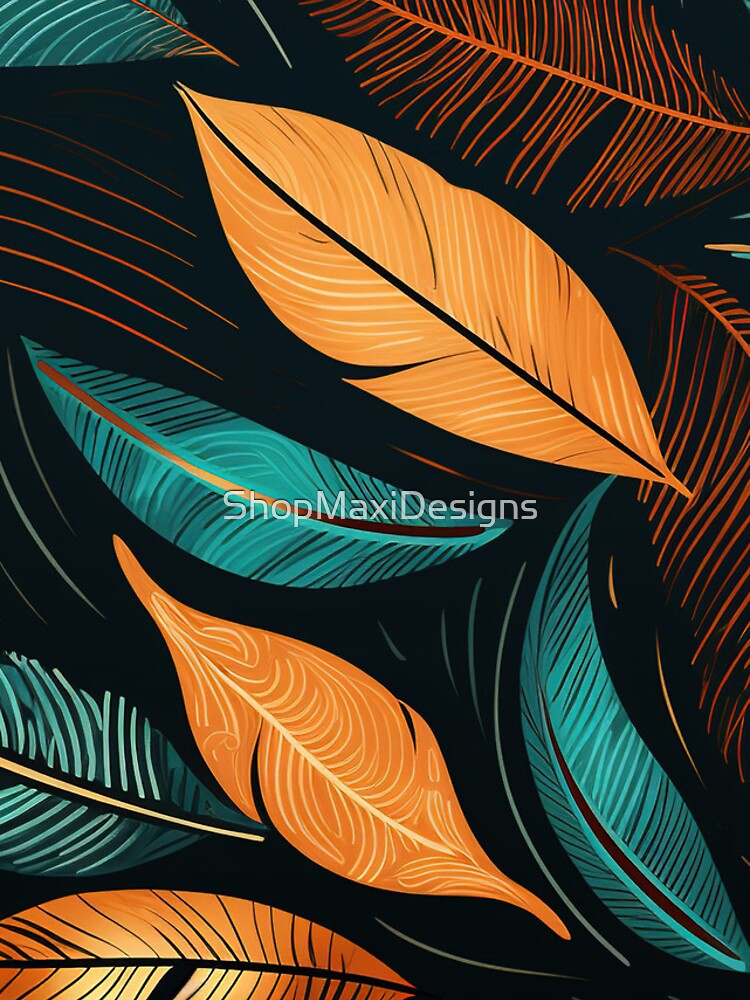 Thumbnail 4 of 4, iPhone Case, Abstract leaf designed and sold by ShopMaxiDesigns.