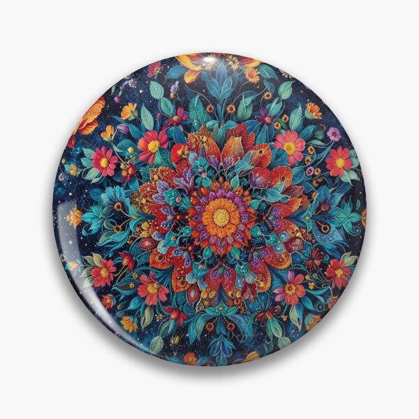 Item preview, Cosmic fabric flower designed and sold by Randle.