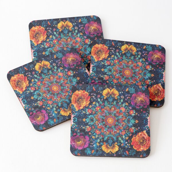 Item preview, Cosmic fabric flower designed and sold by Randle.
