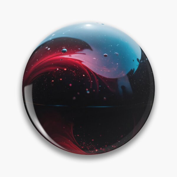 Item preview, A beautiful orb floating on a swirling vortex of beautiful black thick glutinous liquid designed and sold by Giuseppe Cammino.