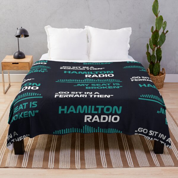 Item preview, F1 Team radio - "My seat is broken" - "Go sit in Ferrari then" Lewis Hamilton  designed and sold by Formula 1 Designs.