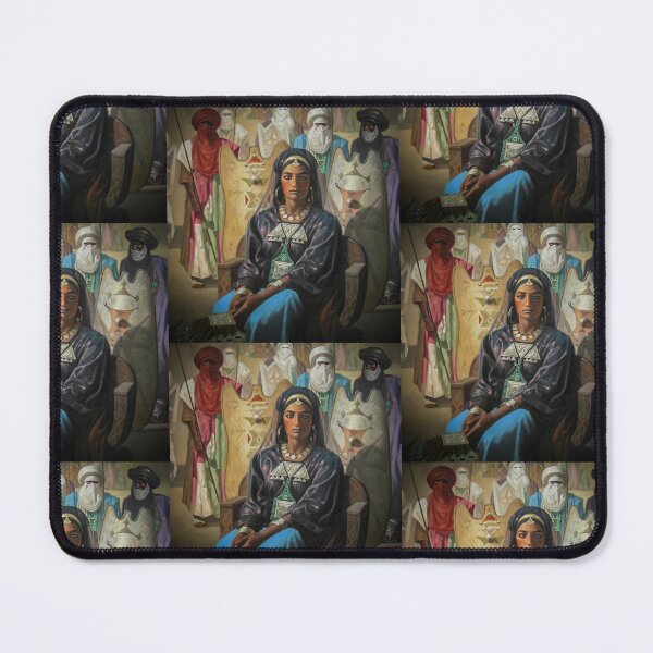 Item preview, Queen Tin Hinan Algeria 400 AD designed and sold by lobodelnoir.