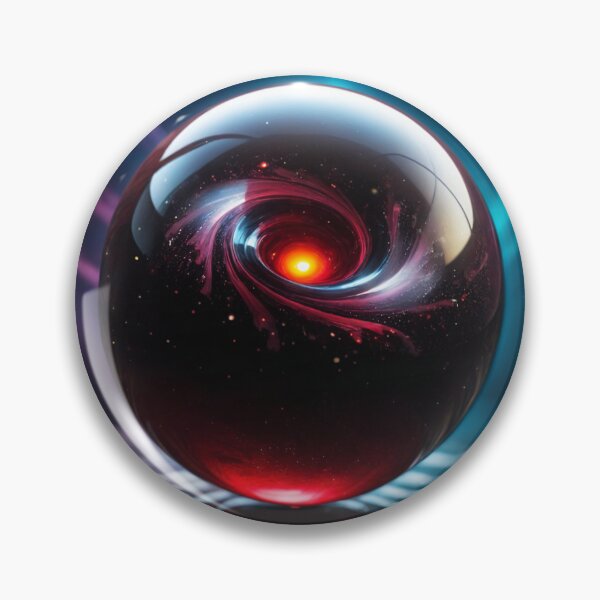 Item preview, A beautiful orb floating on a swirling vortex of beautiful black thick glutinous liquid designed and sold by Giuseppe Cammino.