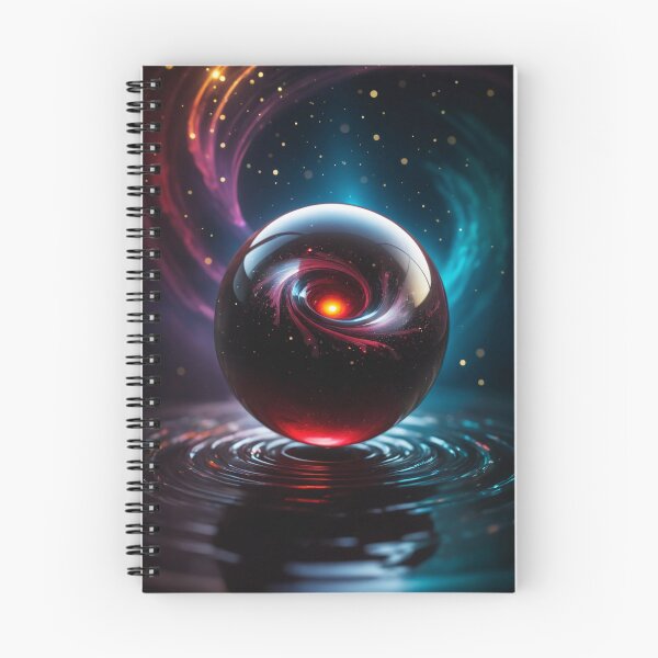 Item preview, A beautiful orb floating on a swirling vortex of beautiful black thick glutinous liquid designed and sold by Giuseppe Cammino.