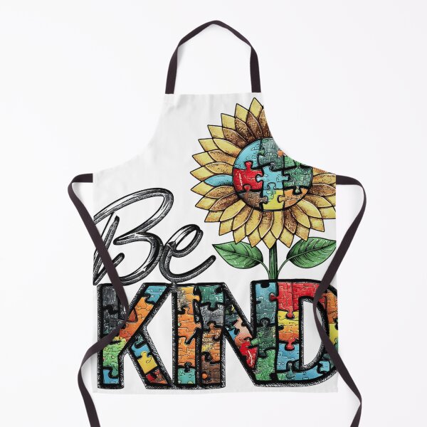 Item preview, Be Kind Sunflower Autism Awareness Puzzle support mom designed and sold by najega911.