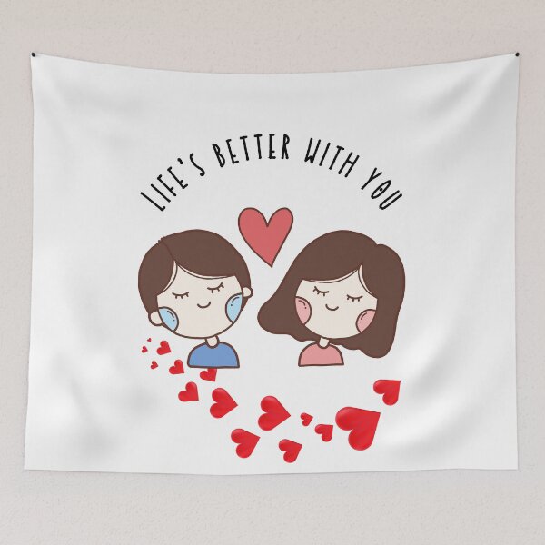 Item preview, Life's better with you - Pibubear designed and sold by DunuStore.