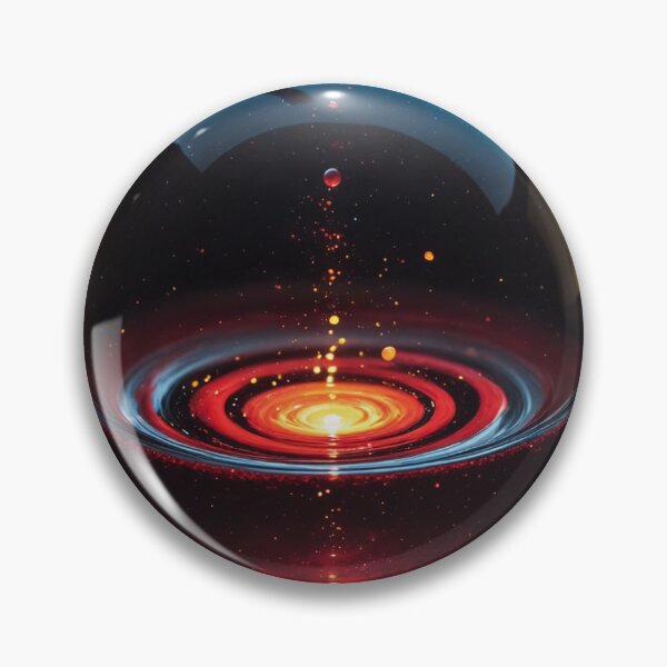Item preview, A beautiful orb floating on a swirling vortex of beautiful black thick glutinous liquid designed and sold by Giuseppe Cammino.
