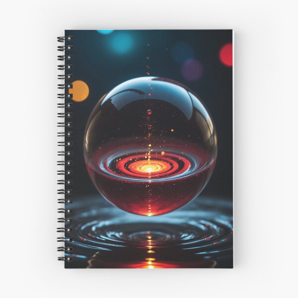 Item preview, A beautiful orb floating on a swirling vortex of beautiful black thick glutinous liquid designed and sold by Giuseppe Cammino.