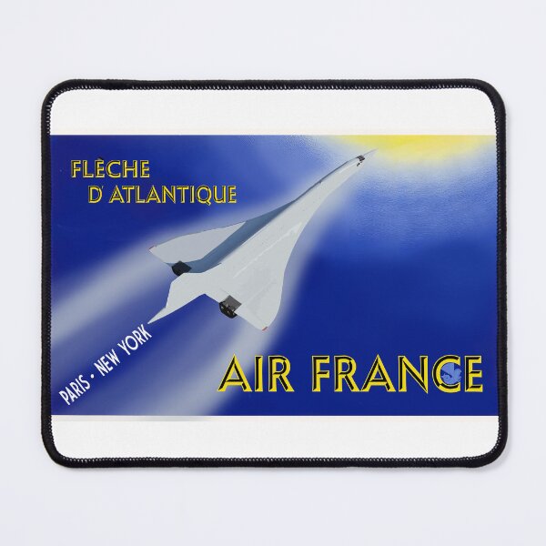 Item preview, Fleche D'Atlantique Vintage Style Concorde Poster designed and sold by Speedbirddesign.