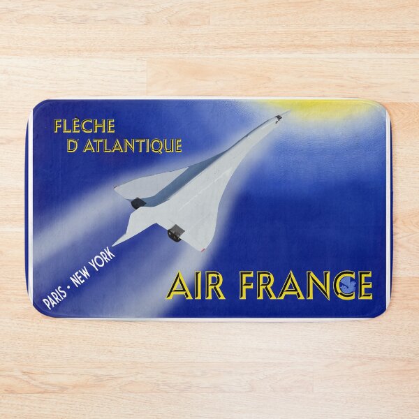 Item preview, Fleche D'Atlantique Vintage Style Concorde Poster designed and sold by Speedbirddesign.