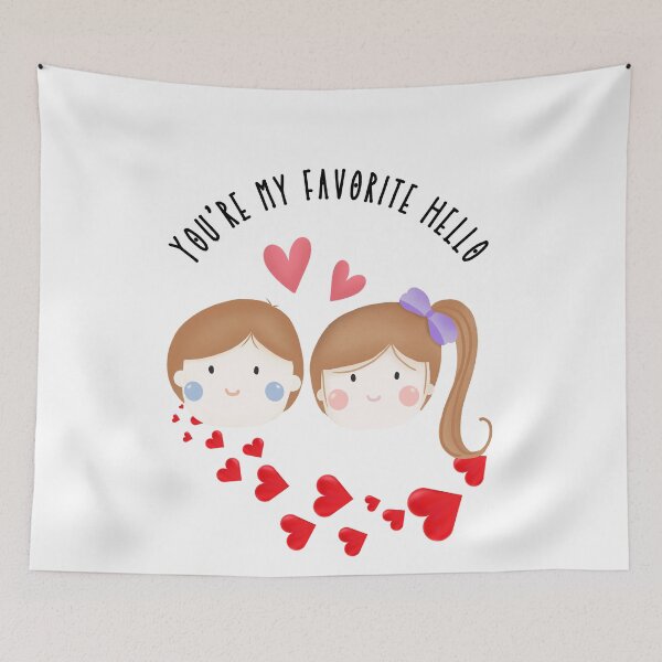 Item preview, You're my favorite hello - Pibubear designed and sold by DunuStore.