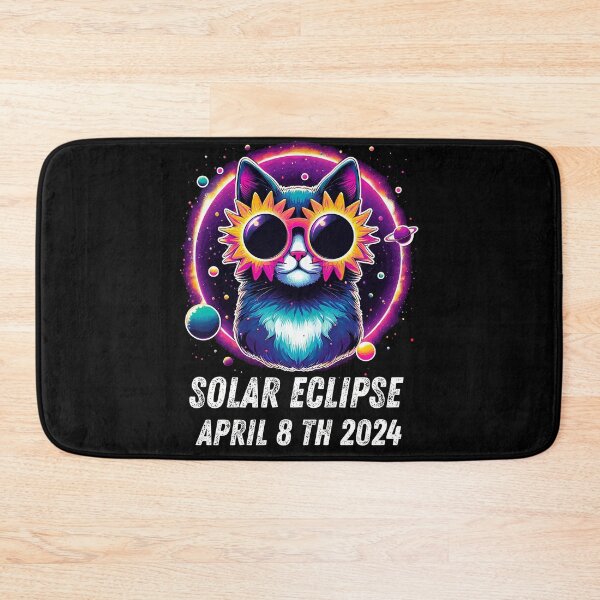 Item preview, View Totality April 8 2024 Astronomy Cat Lover Solar Eclipse designed and sold by BOUCHERIT amine.