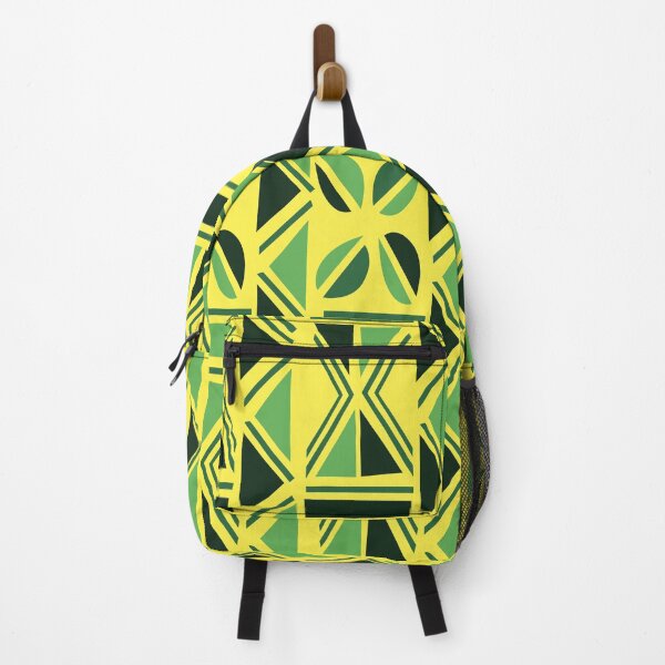 Item preview, Ethnic traditional African Bogolan pattern yellow designed and sold by Wolagno.