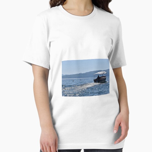 Water Taxi, Lake Ohrid, North Macedonia Essential T-Shirt