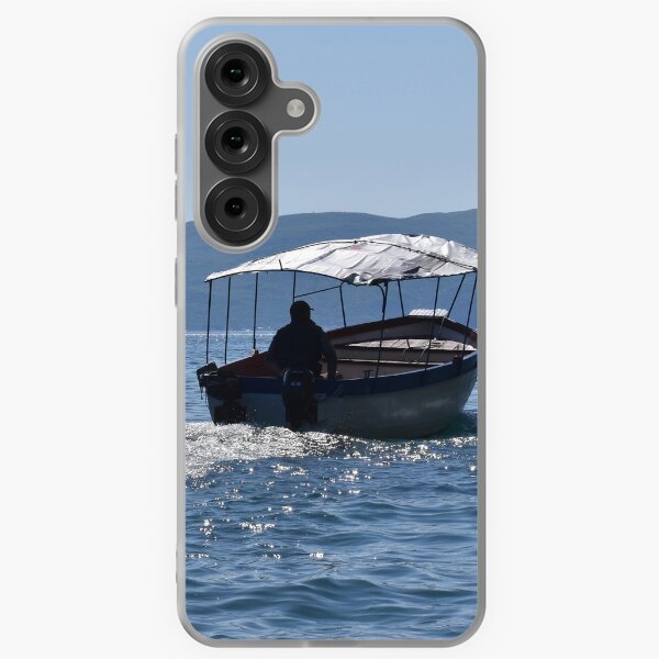 Water Taxi, Lake Ohrid, North Macedonia Samsung Galaxy Soft Case