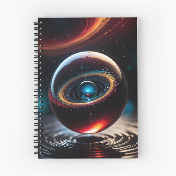 Item preview, A beautiful orb floating on a swirling vortex of beautiful black thick glutinous liquid designed and sold by Giuseppe Cammino.