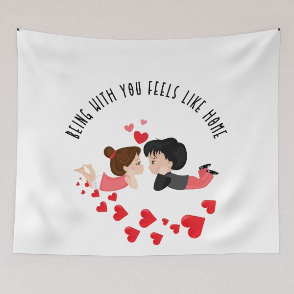 Item preview, Being with you feels like home - Pibubear designed and sold by DunuStore.