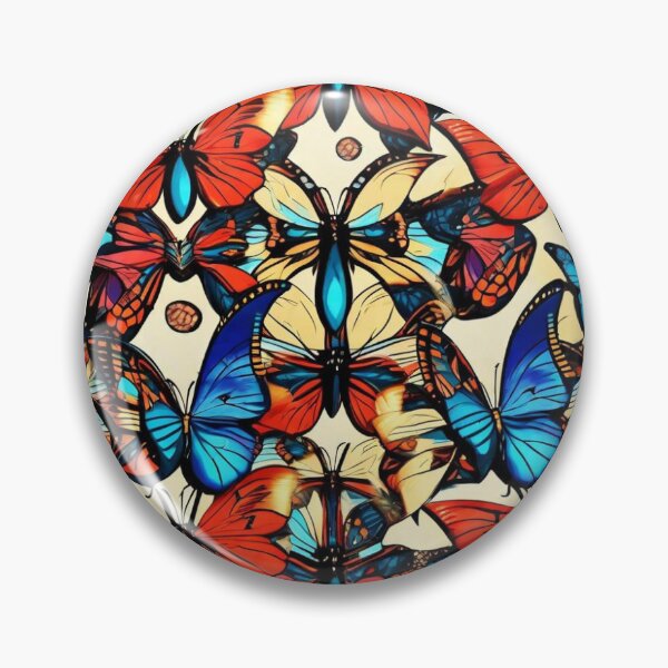 Item preview,  Abstract Butterfly Pattern 002 designed and sold by HancockArtisans.