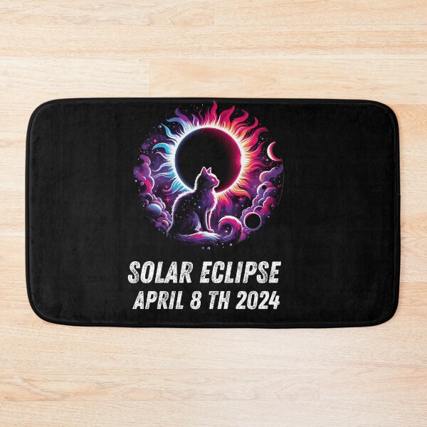 Item preview, View Totality April 8 2024 Astronomy Cat Lover Solar Eclipse designed and sold by BOUCHERIT amine.