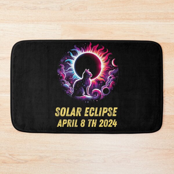 Item preview, View Totality April 8 2024 Astronomy Cat Lover Solar Eclipse designed and sold by BOUCHERIT amine.